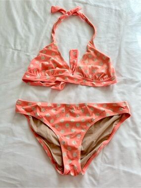 J. Crew Polka Dot Bikini Set
